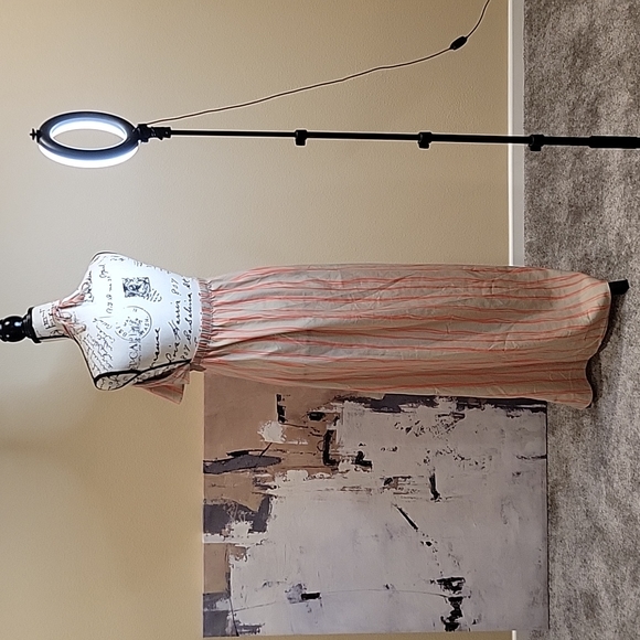 Halter Striped Maxi Dress - Picture 3 of 6